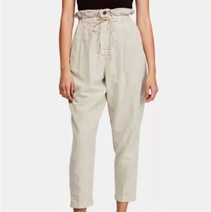 Free people Margate Pleated Pull-On Trouse…